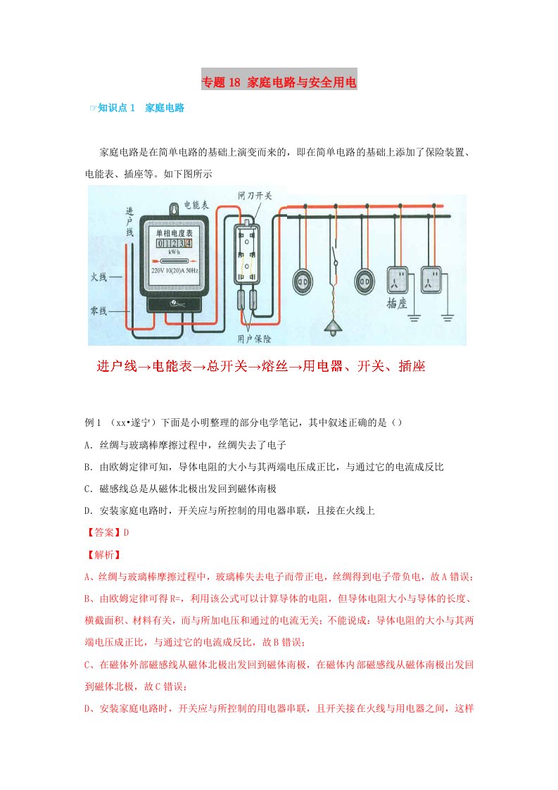 （考前练兵）2019中考物理备考全攻略