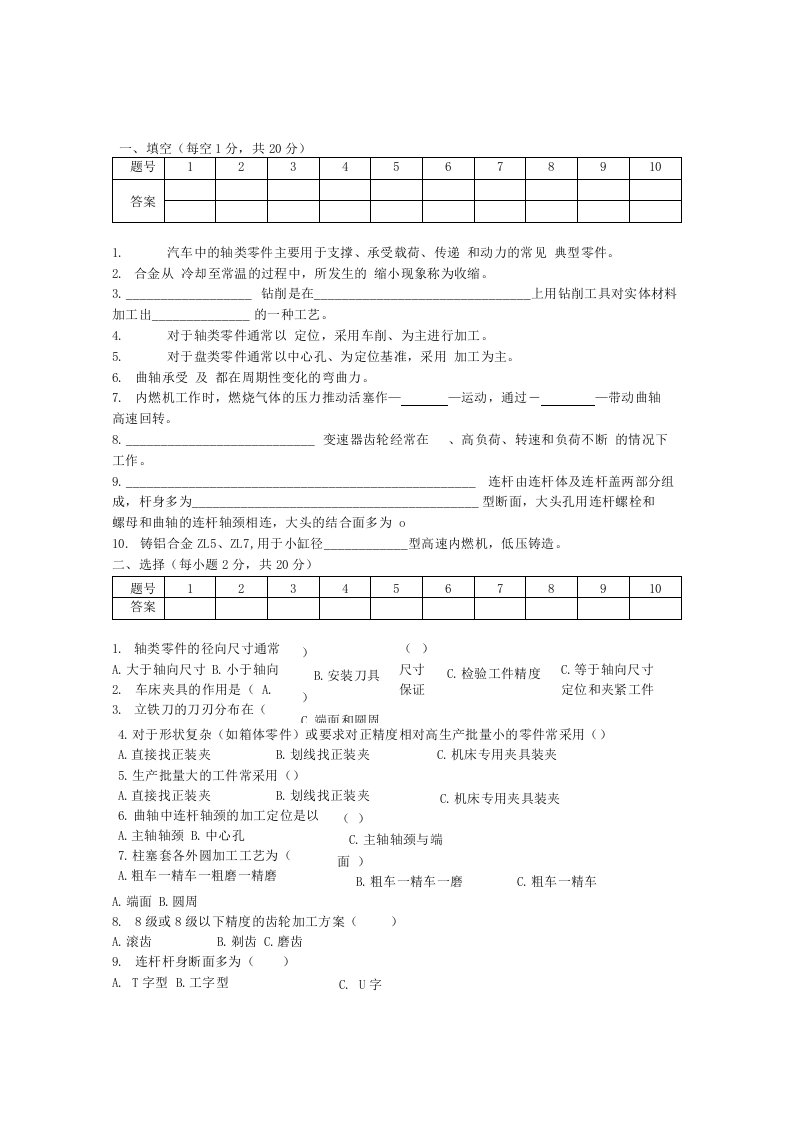 软件工程技术教学课件ppt作者付雯李响主编试卷1及答案