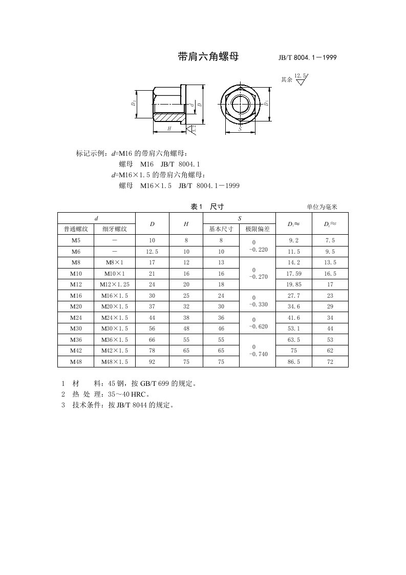 工装常用标准件手册JB