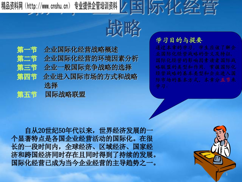 企业国际化经营战略(ppt