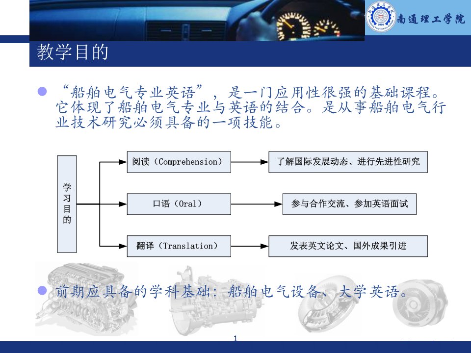 船舶电气英语课件