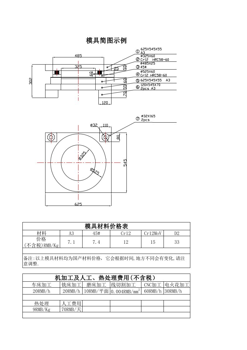 模具设计-五金模具报价分析方案