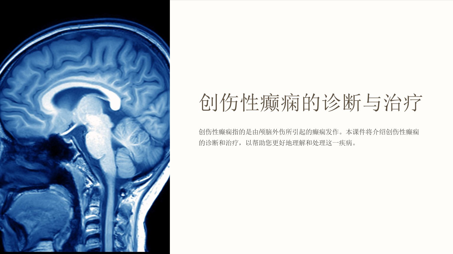 创伤性癫痫的诊断与治疗课件