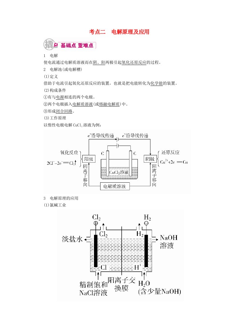 高考化学一轮复习