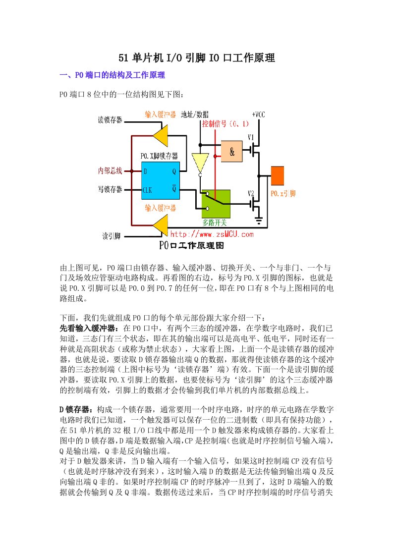 51单片机工作原理