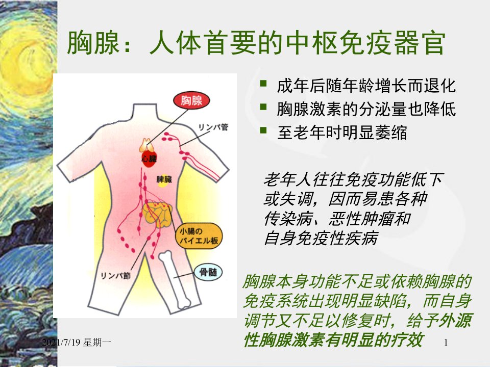 医学专题欧宁胸腺五肽1mg水针