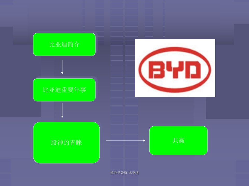 投资学分析比亚迪课件