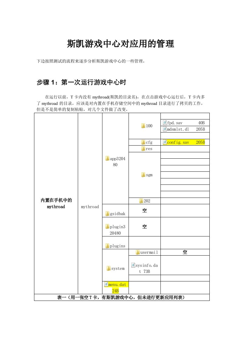 斯凯游戏中心对应用的管理