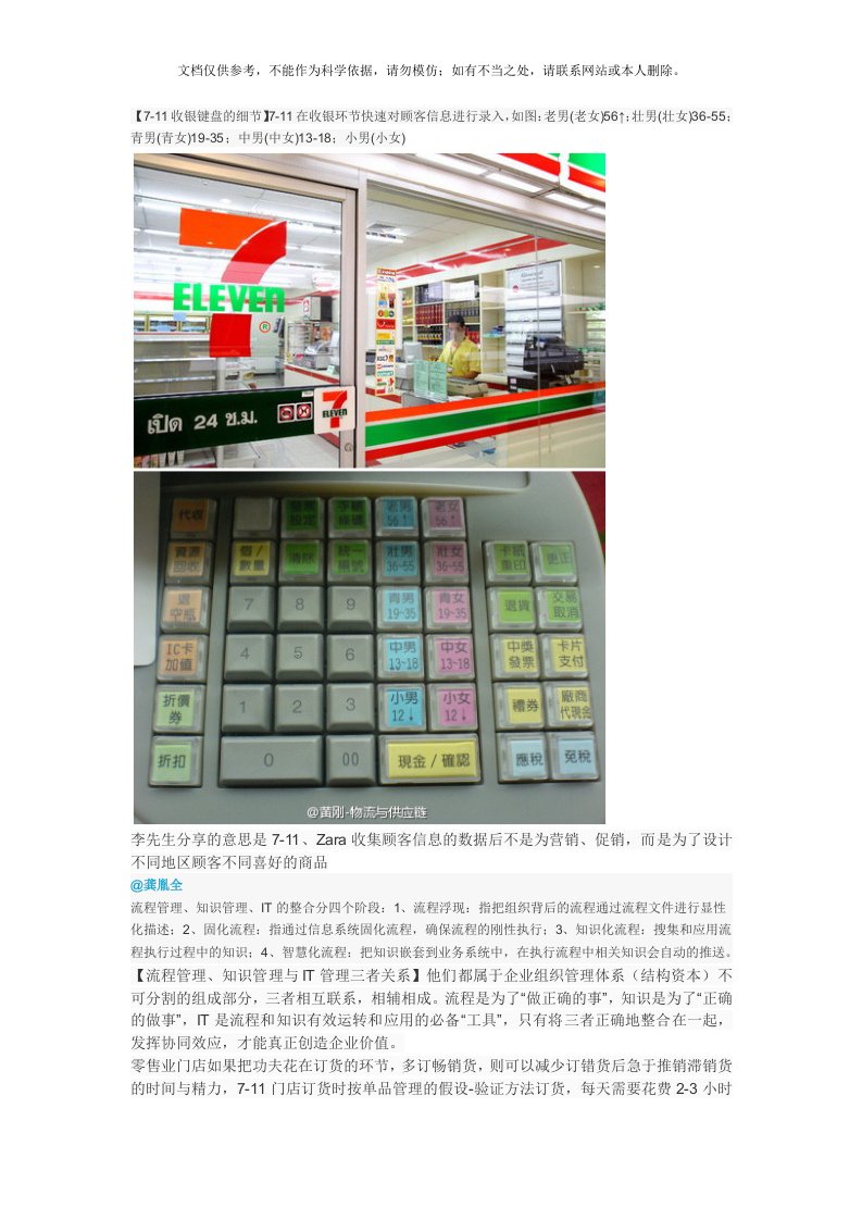 7-11便利店订货管理