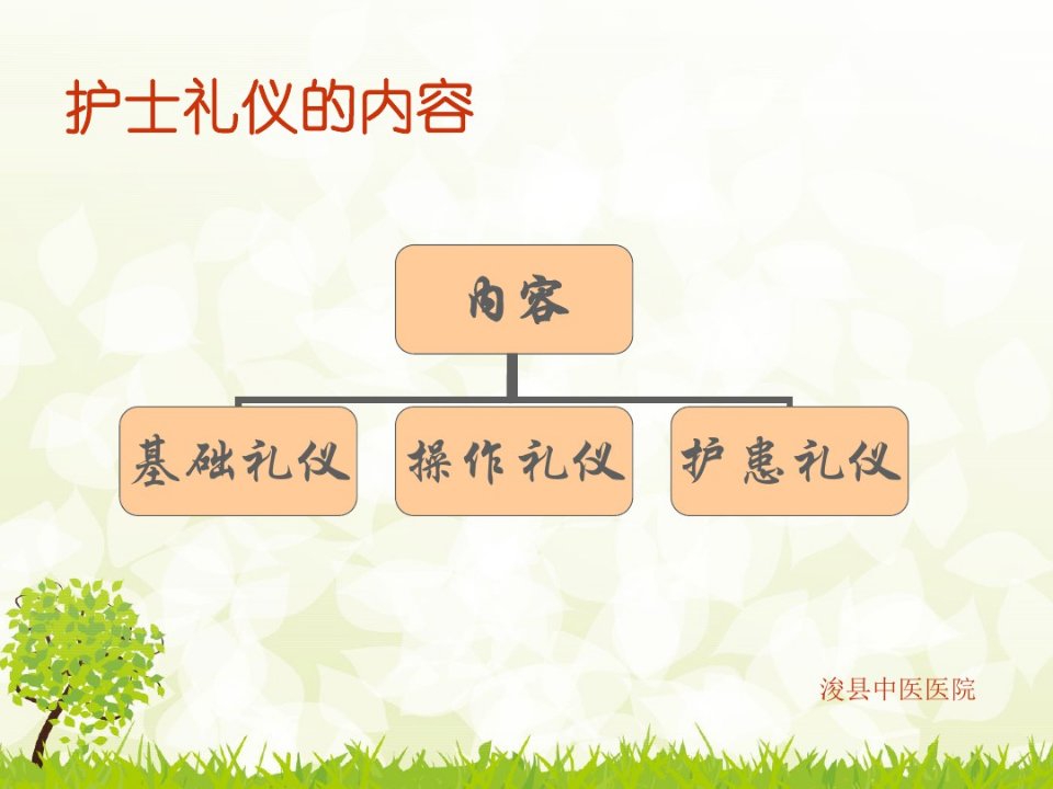 护理礼仪ppt共44页课件