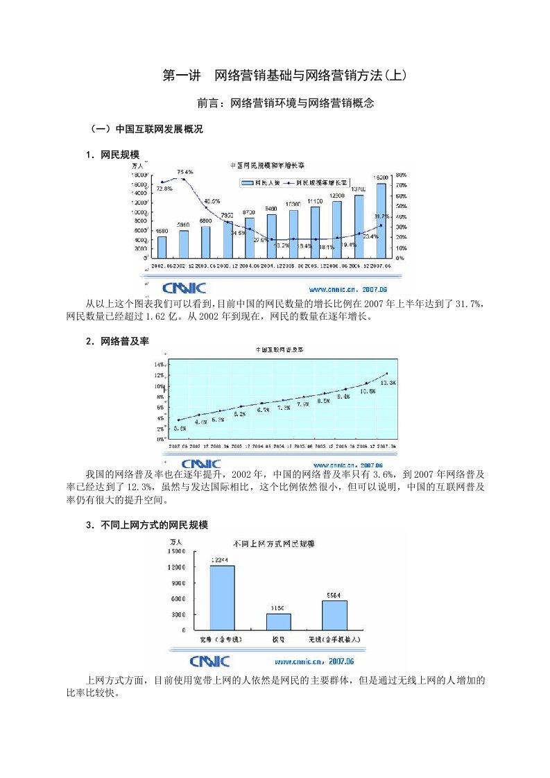 网络营销基础