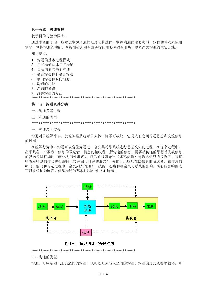 组织行为学讲义第十五章