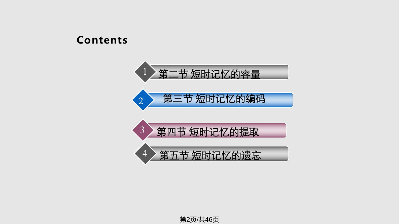 短时记忆新学习