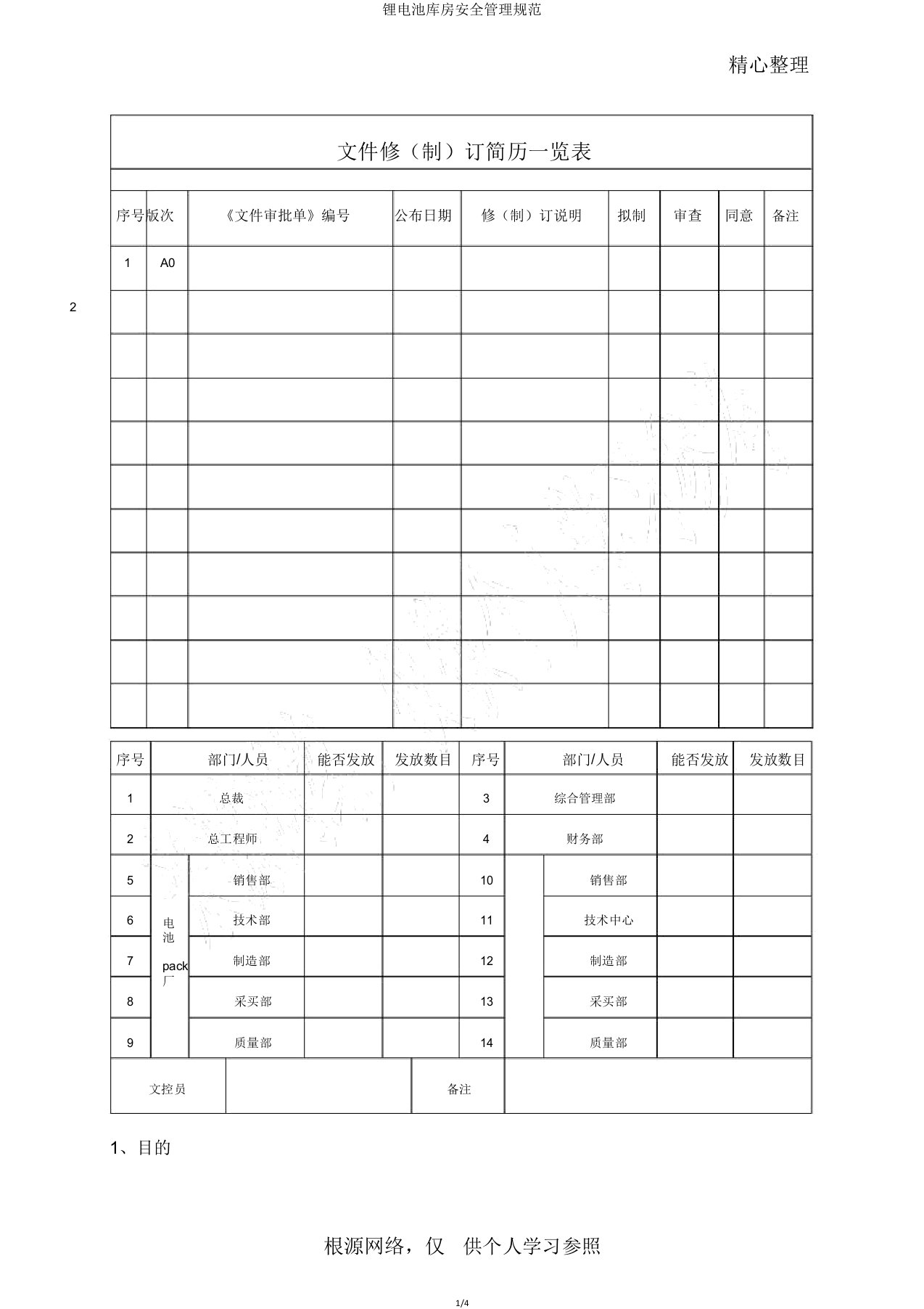 锂电池仓库安全管理规范