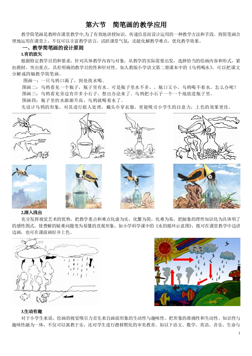 压缩版2章6节&nbsp;简笔画的教学应用