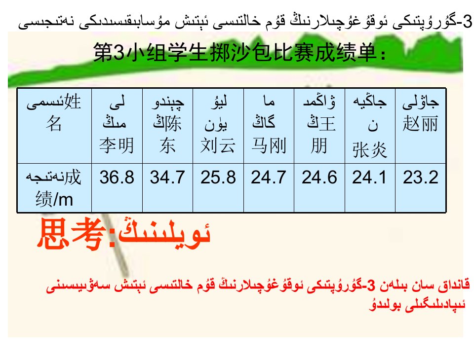 人教版新课标数学五年级上册中位数ppt课件