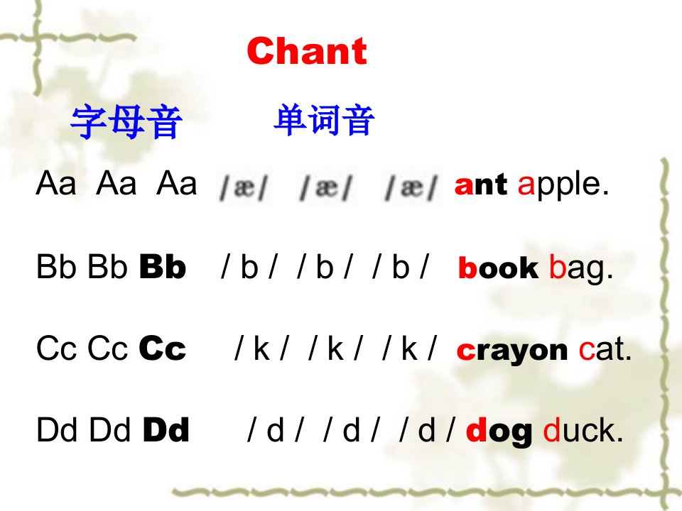 三年级上册Unit3第三课时