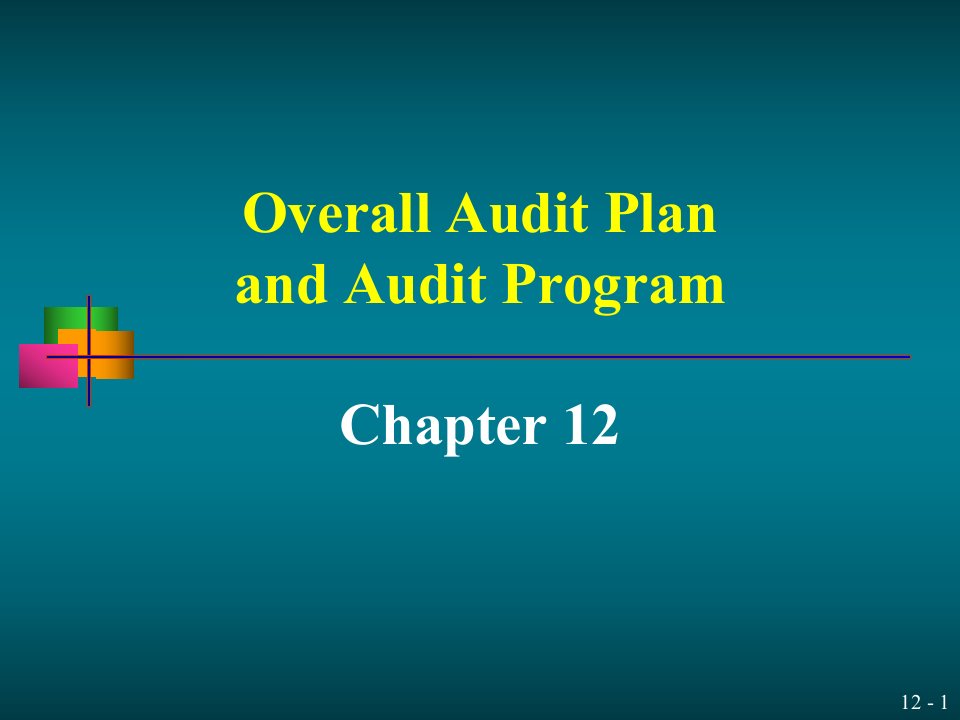 OverallAuditPlanandAuditProgram(英文版)