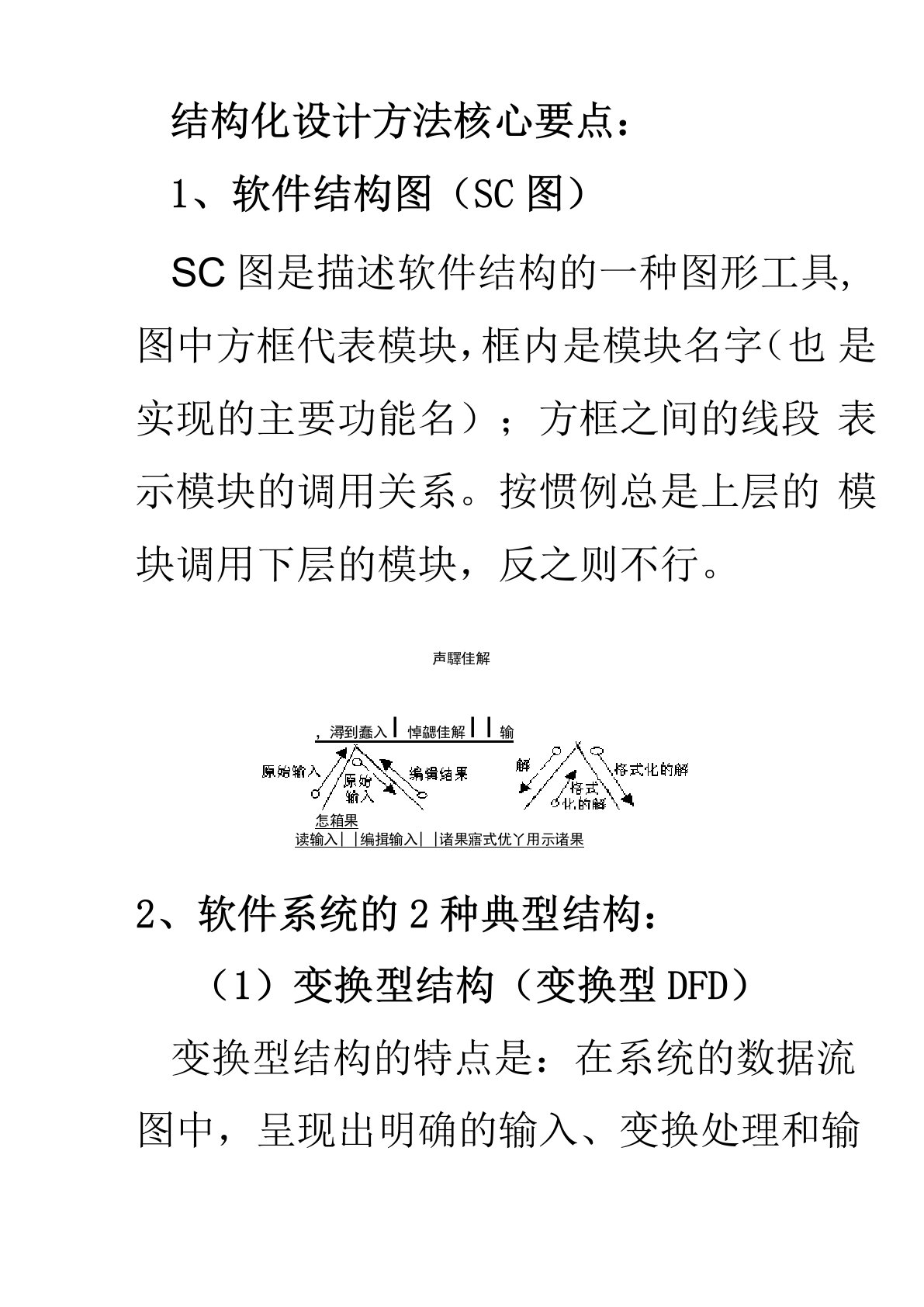 结构化设计方法核心要点