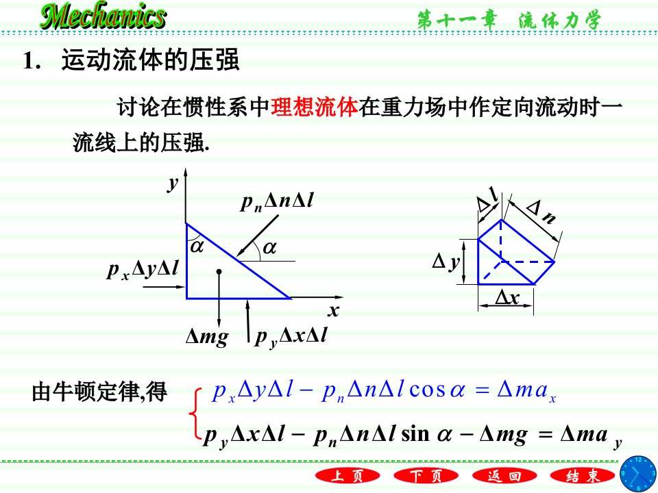 伯努利方程PPT