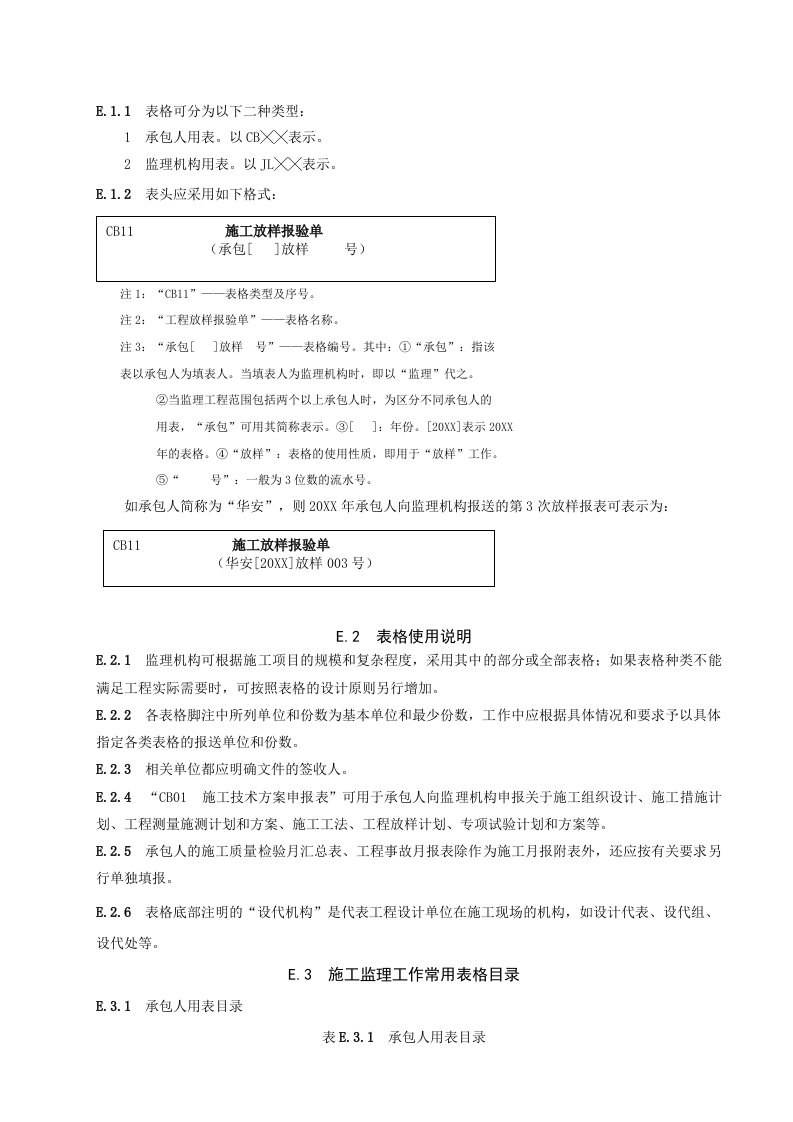 工程监理-水利工程监理表格新