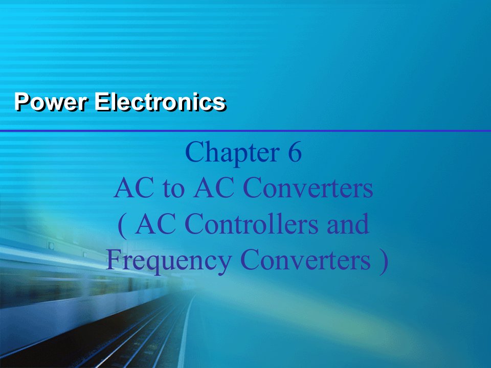 电力电子技术双语ppt课件第6章