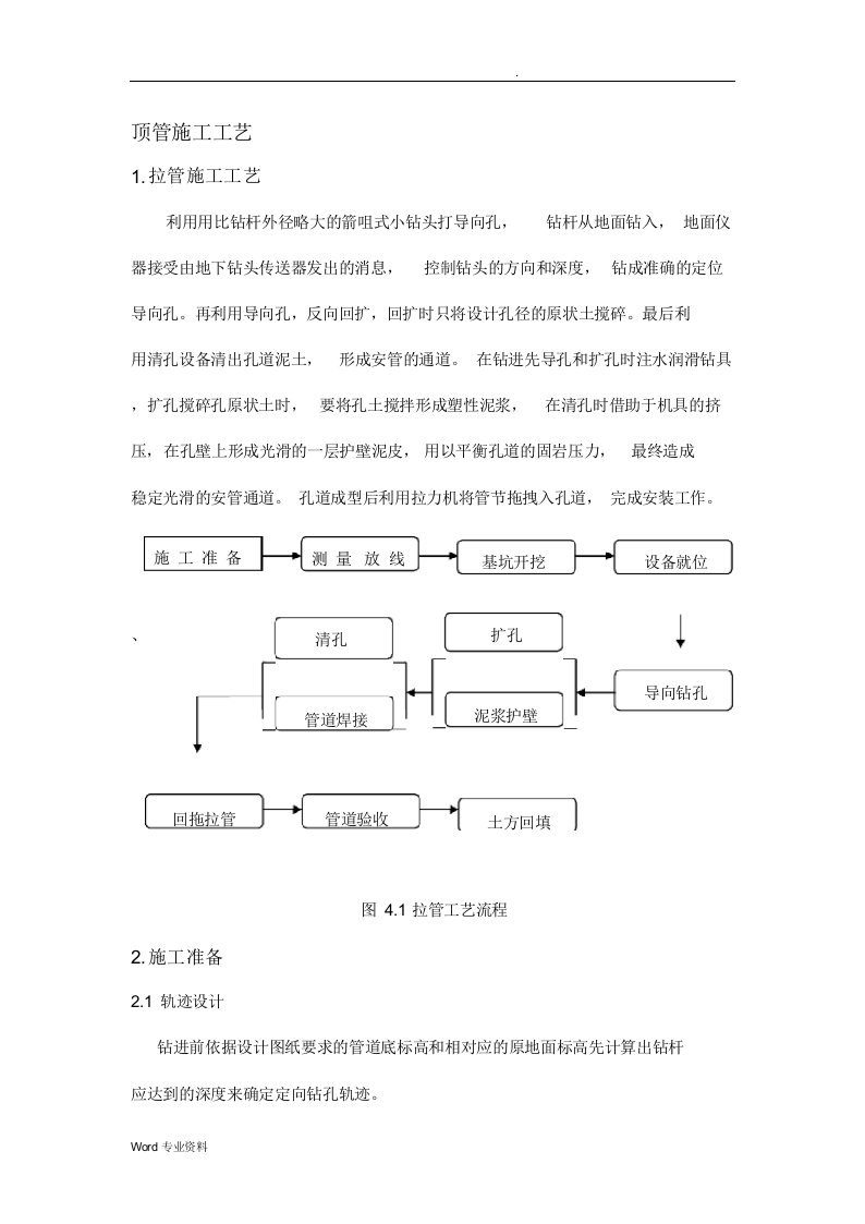 MPP顶管施工工艺