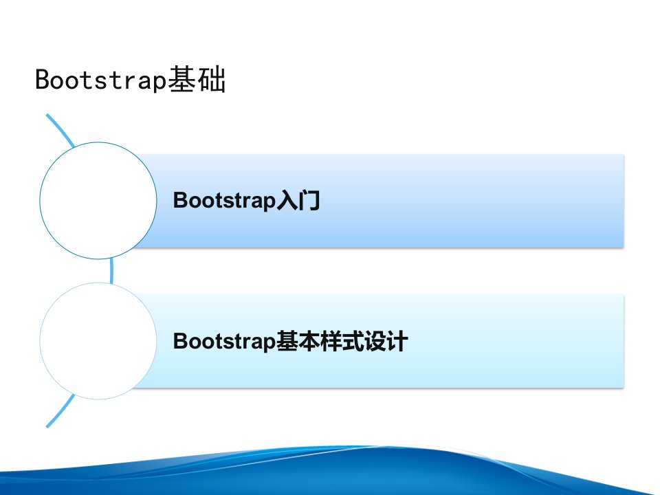 响应式网页开发基础教程jQueryBootstrap第4章Bootstrap基础课件