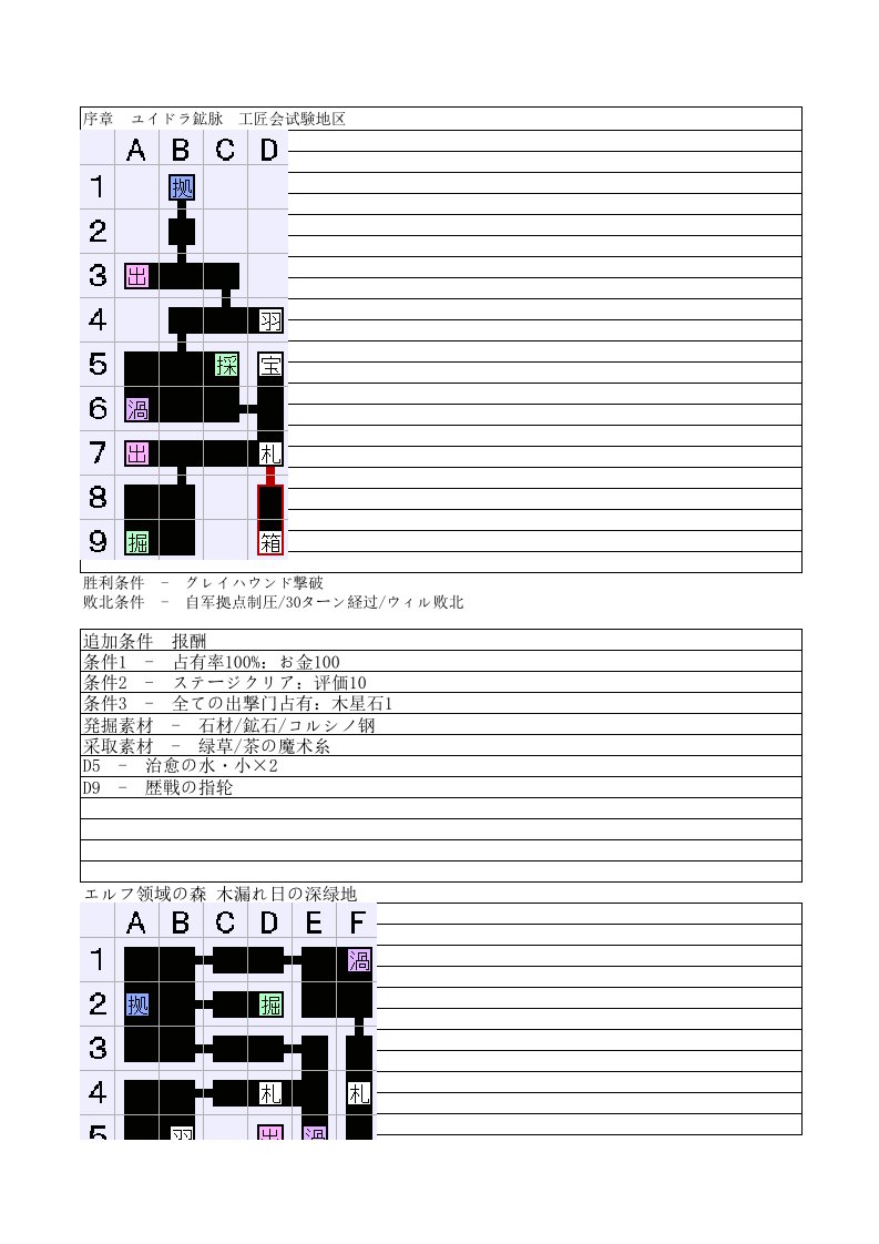 神采全地图攻略