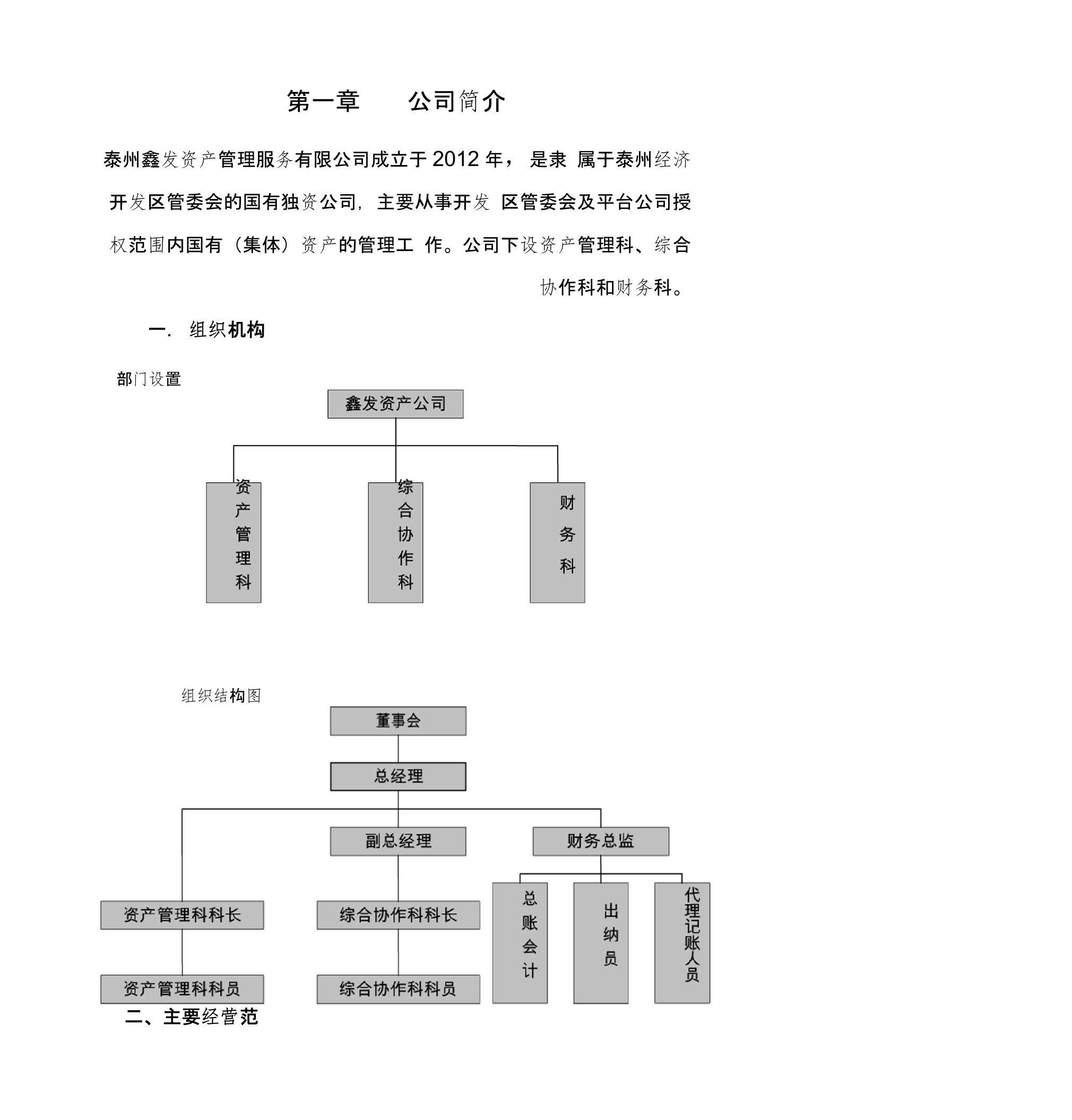 滨江工业园区托管资产方案