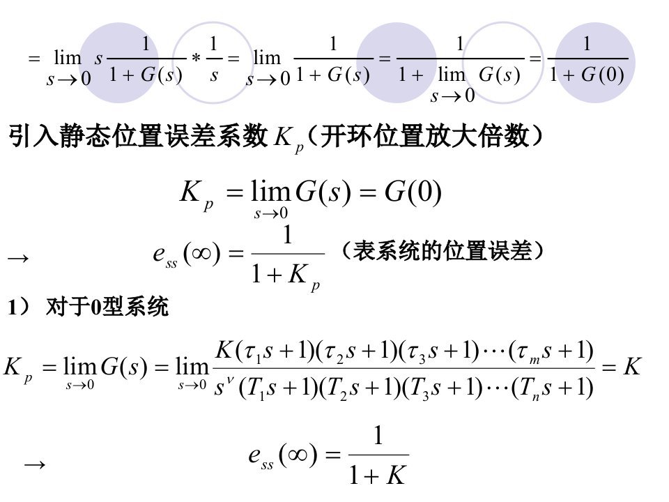 38消除和减少稳态误差的办法