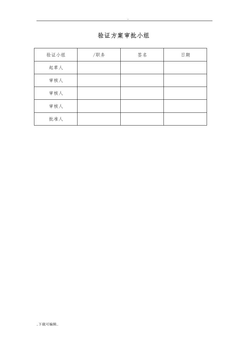 气相色谱仪验证方案设计