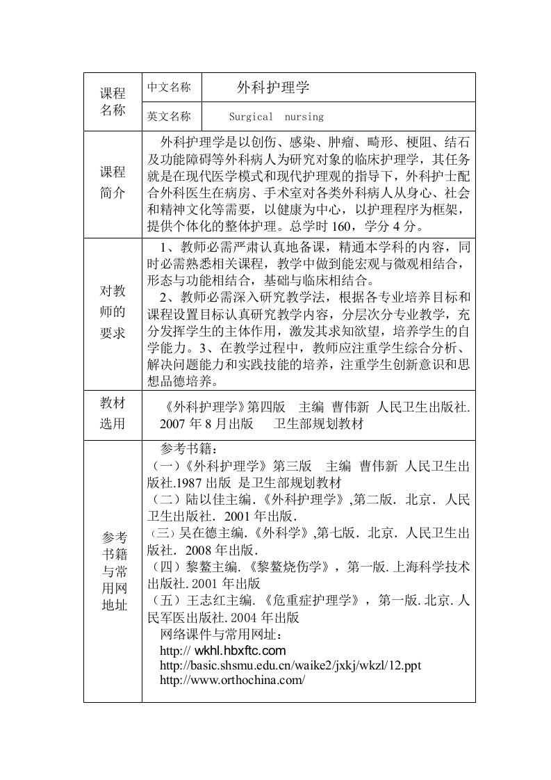 外科护理学电子教案-07损伤烧伤病人的护理