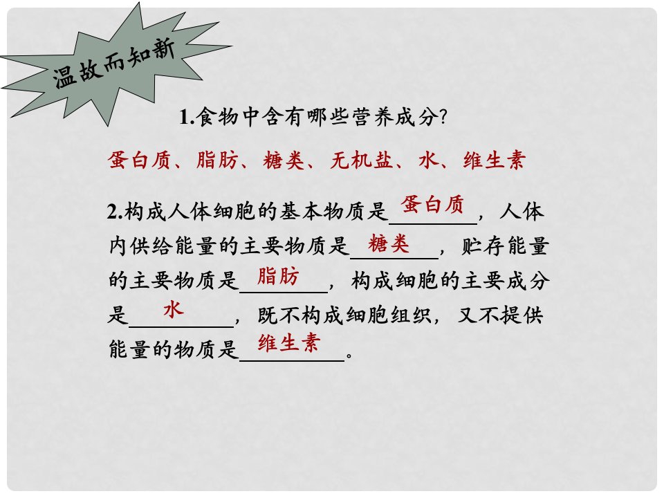 安徽省桐城市嬉子湖中心学校七年级生物下册