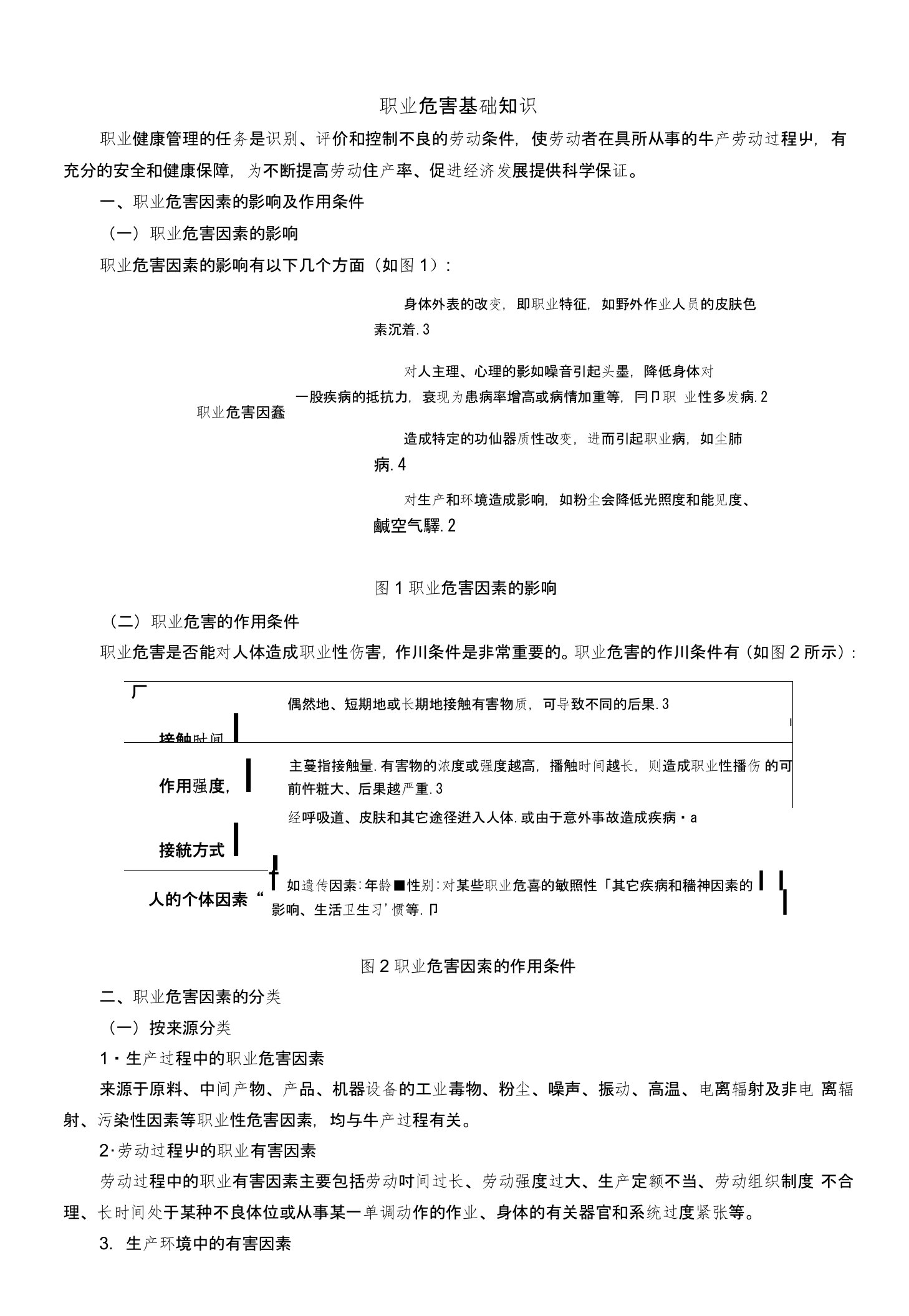 职业健康知识职业危害基础知识