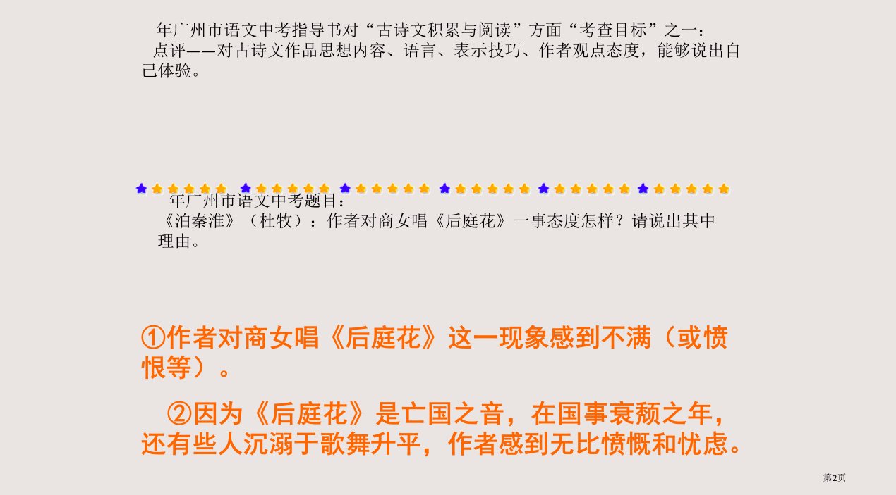 九年级古诗词赏析市公开课一等奖省优质课获奖课件