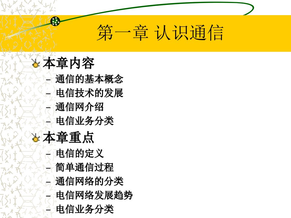 现代通信技术及应用教材配套课件第一章认识通信