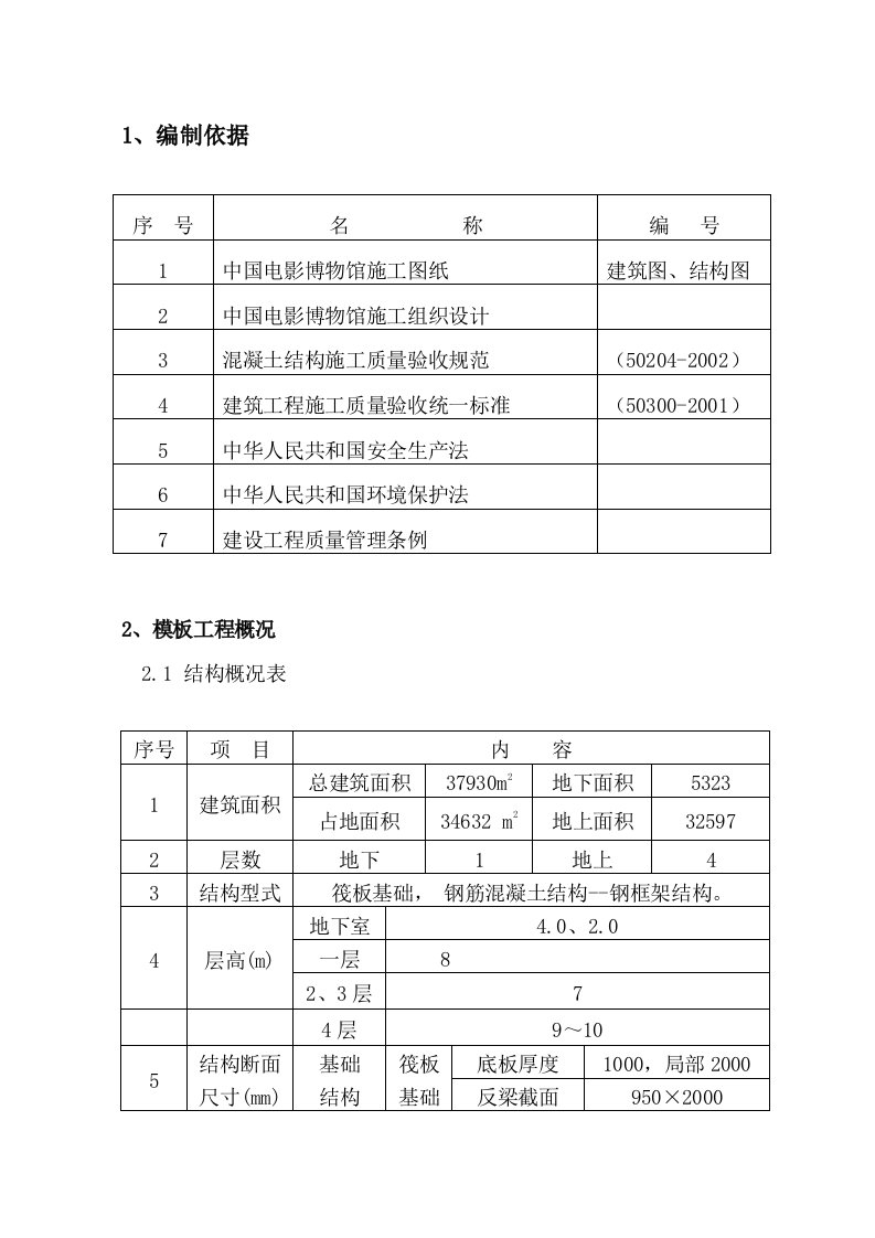 北京电影博物馆施工组织设计