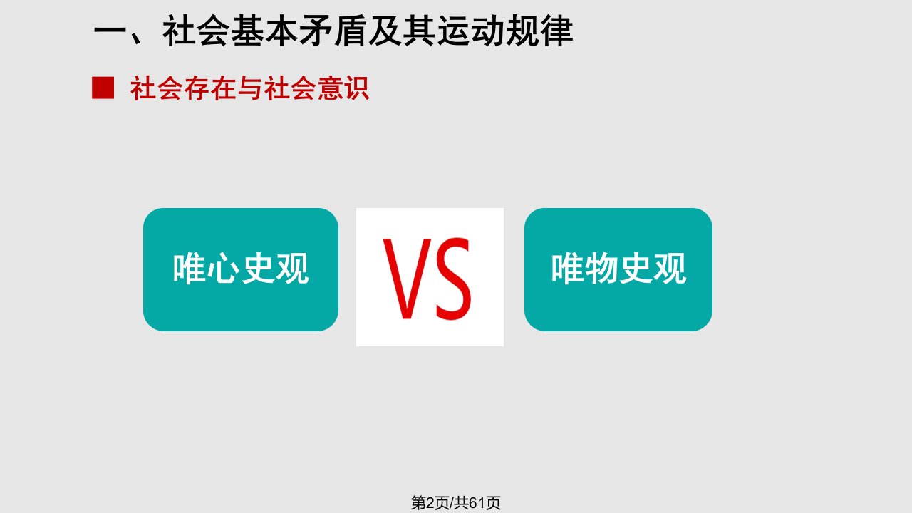 马原人类社会及其发展规律