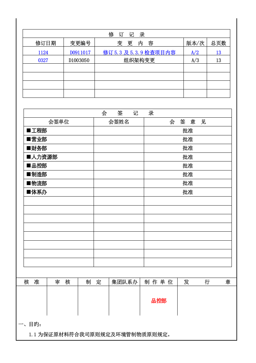 连接器进料检验规范