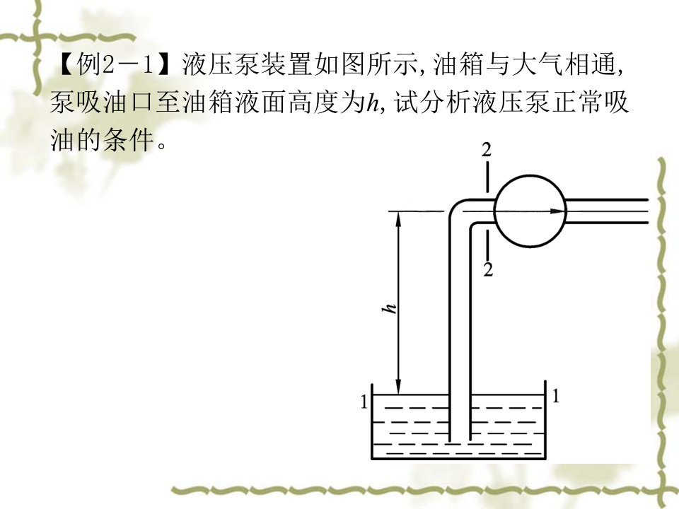 习题液压与气压传动