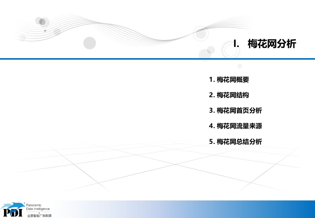 梅花网分析报告完整的网站需求分析ppt课件