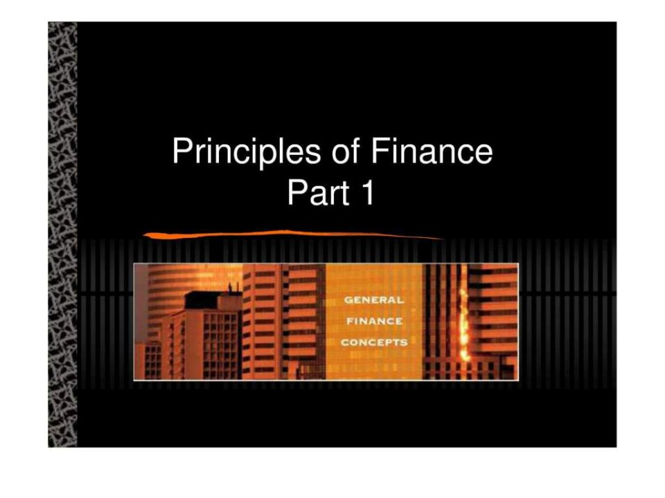 PrinciplesofFinanceChapter01金融学原理.ppt