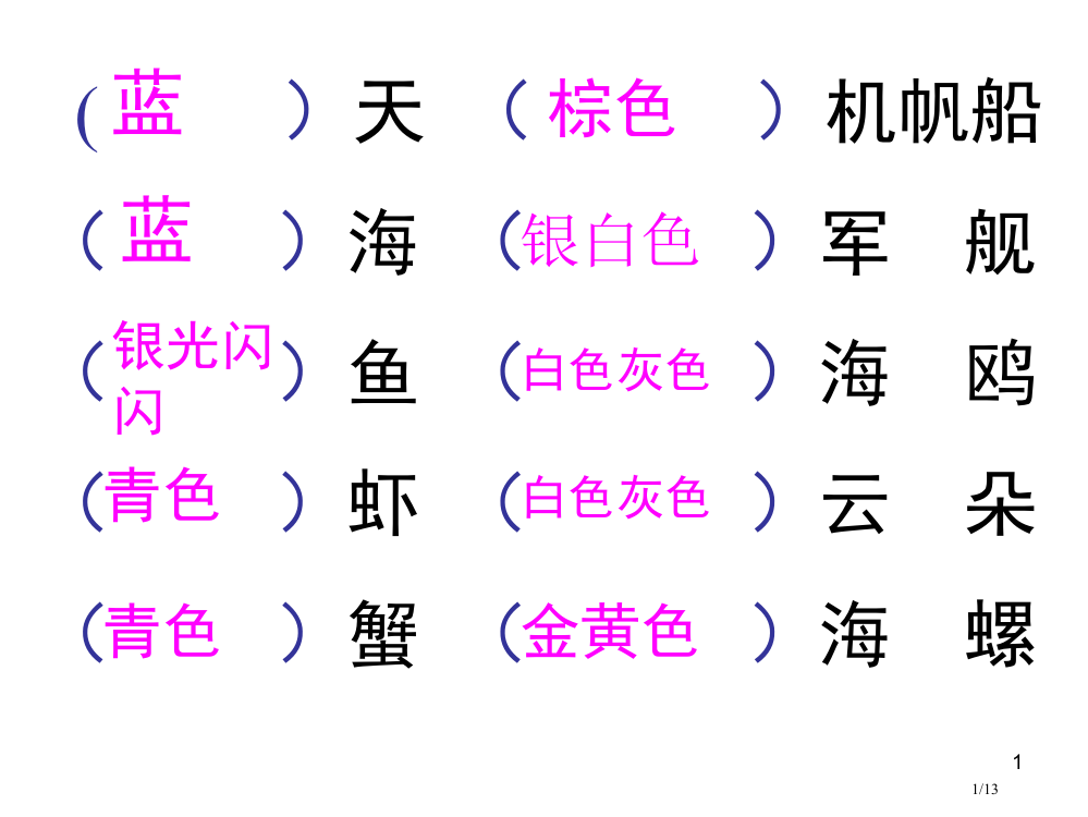 部编版三年级语文上册19-海滨小城2省公开课金奖全国赛课一等奖微课获奖PPT课件