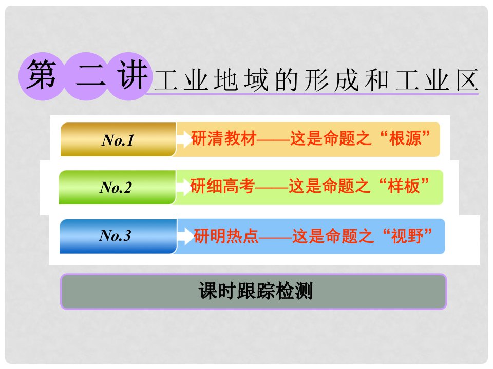 高考地理一轮复习