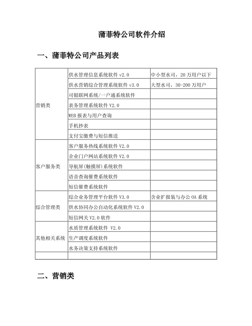 杭州蒲菲特自来水信息化建设产品介绍