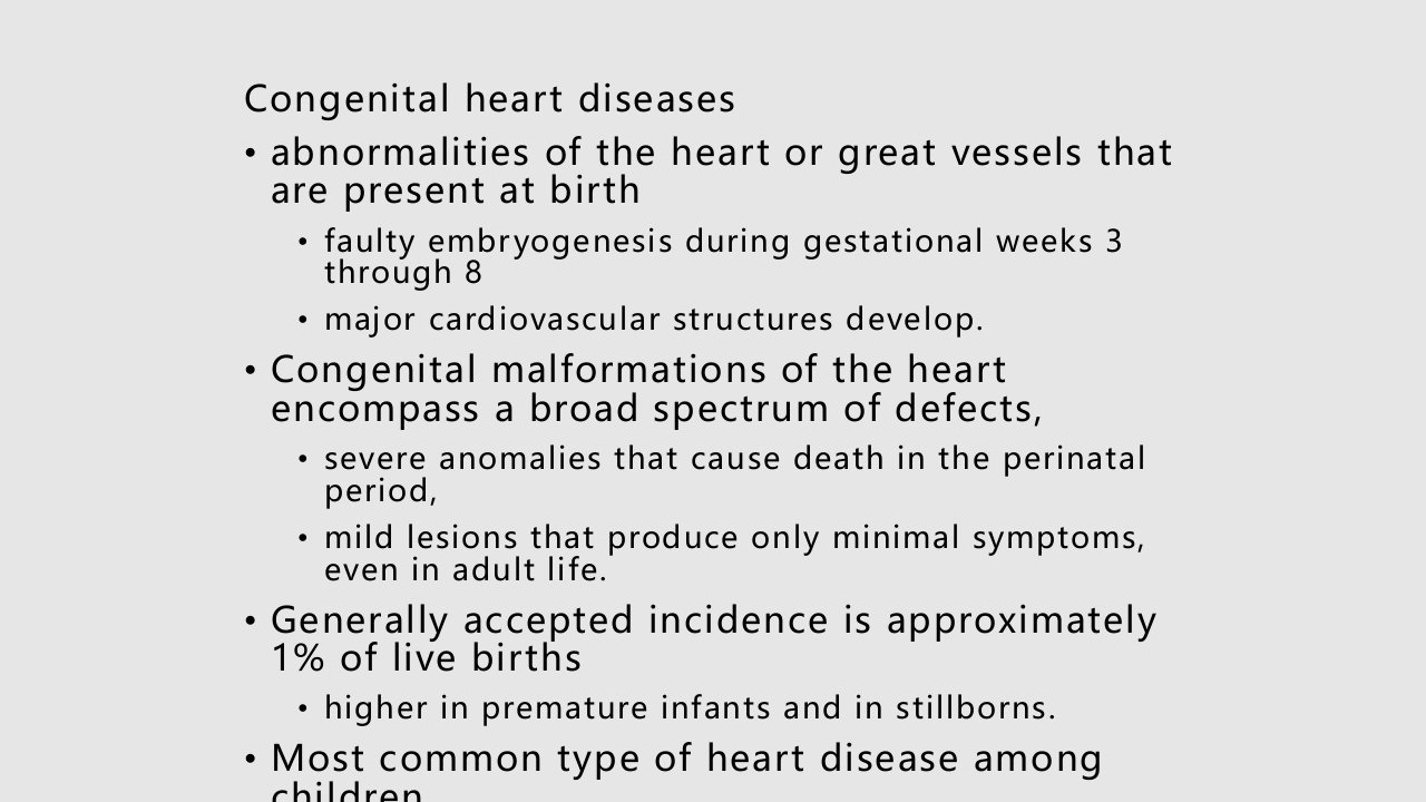 CongenitalHeartDiseasesKhyberMedicalUniversity先天性心脏病开伯尔医学大学PPT课件