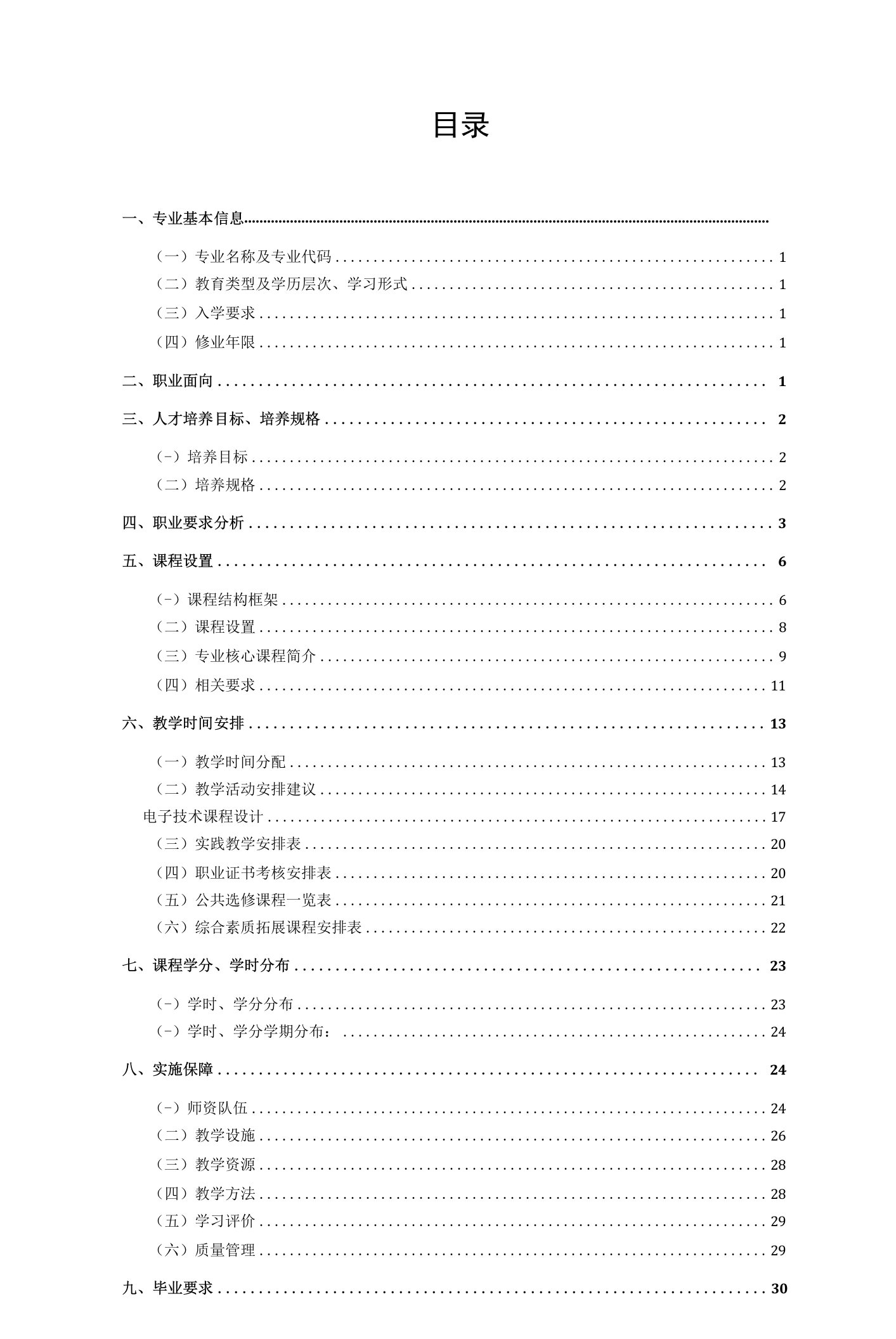 2021级专业人才培养方案（电子信息工程技术专业）（高职）