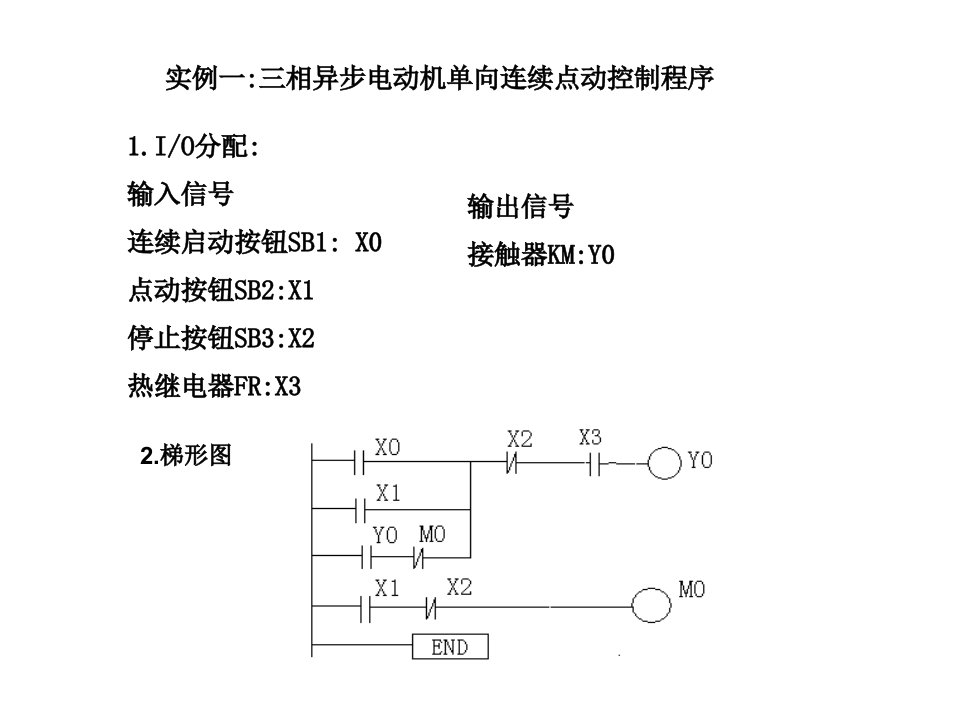 PLC实验答案与课后练习