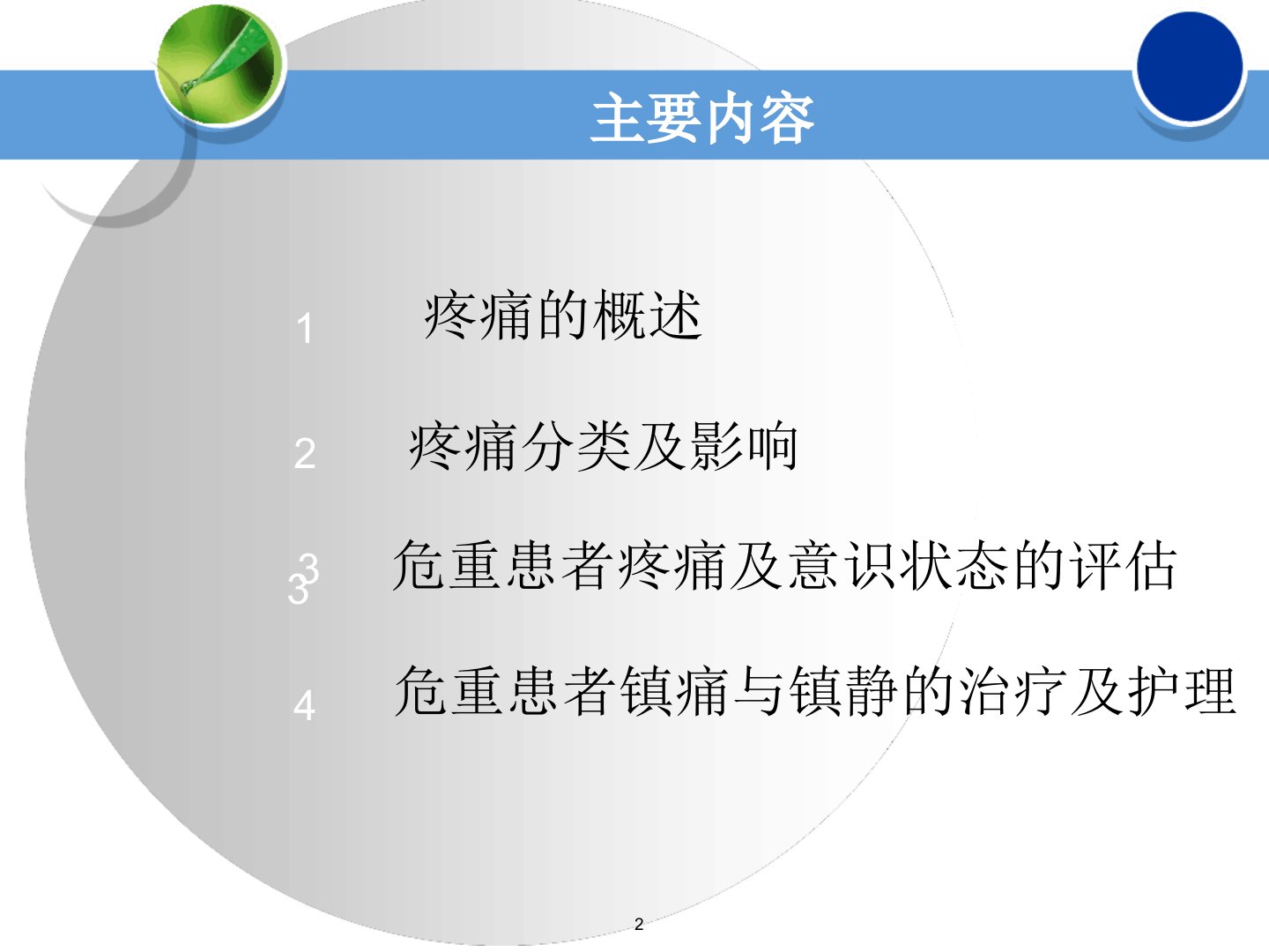 危重患者疼痛护理邱猜课件